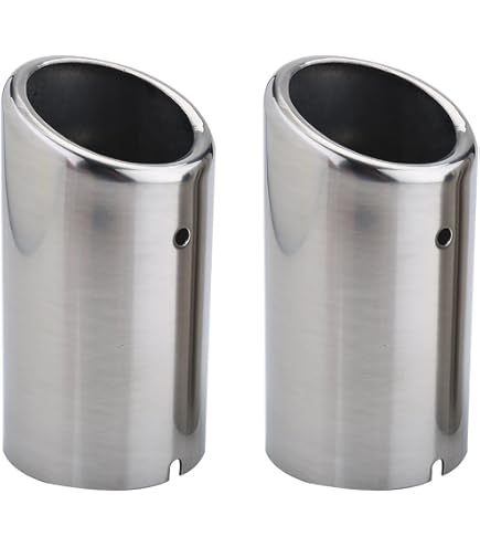 Tuyau échappement Acier Inox – Pour Clio 5 2019-2022 – Silencieux Arrière, Finition Argent
