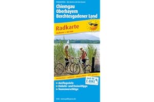 Chiemgau - Oberbayern - Berchtesgadener Land: Radkarte mit Ausflugszielen, Einkehr- & Freizeittipps, wetterfest, reißfest, abwischbar, GPS-genau. 1:100000 (Radkarte: RK)