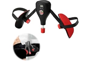 BRISKORE Oberschenkeltrainer Beckenbodentrainer für Männer Damen Einstellbar Winkel Stärke Beckenboden Trainingsgerät Beinpresse für Zuhause Beintrainer Oberschenkel Bein Adduktoren Trainer Zählbares