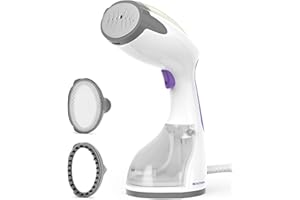 BEAUTURAL Steamer for Clothes, Portable Handheld Garment Fabric Wrinkles Remover, 30-Second Fast Heat-up, Auto-Off, Large Detachable Water Tank