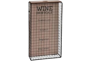 DKD HOME DECOR Caja Decorativa para Tapones Wine Scale