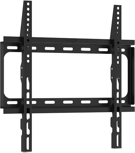 Manhattan Ultraflache TV-Wandhalterung Für 32-55 Zoll – Max. 45 Kg, Nur 27 Mm Abstand, Inkl. Wasserwaage