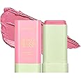 SWEI On-The-Glow Blush 19g | Multi-Use Makeup Stick for Cheeks, Eyes And Lips, Moisturizing Cream Blush with Long-Lasting Color - Portable and Travel-Friendly | Waterproof Peach Creamy Makeup Blush
