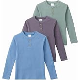 Monox Erkek &Ccedil;ocuk 3&rsquo;l&uuml; Paket Uzun Kollu Henley Yaka Sweatshirt