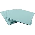 House of Card &ap; Paper Cartoncino forato A3, 160 g/², colore blu pastello (confezione da 50
