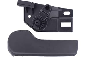 HouYeen Hood Bonnet Latch Release Handle and Bracket for V-W Bora J-etta Golf Beetle Polo S-koda S-eat Left Hand Black