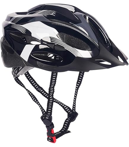 Casco Da Bici Leggero Per Adulti - Regolabile, Traspirante, Con 18 Prese D'Aria, Peso 190 G, Design Moderno - Foto 3