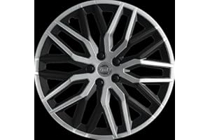 GULF E13GT40.BSB Enjoliveur GT40, Argent/Noir, Set de 4, 13"