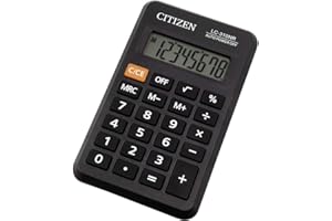 Kalkulator kiszonkowy Citizen LC310NR czarny