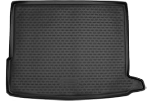 Element Passgenaue Premium Kofferraummatte Laderaumwanne passend für Mercedes - Benz, GLC (X253/C253), 2015-2024, 1 TLG, Schwarz