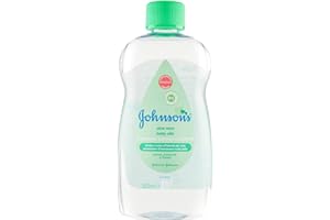 Johnson's Baby Moisturising Oil for Kids and Babies with Aloe Vera, 500 ml