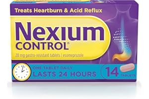 GENERIC NEXIUM Control Heartburn and Acid Reflux Tablets 14 Tablets (20MG GR)