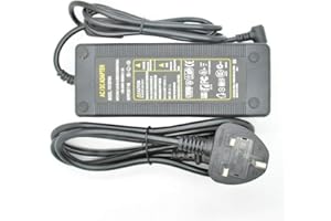 JnDee 12V 10A (120W) AC / DC POWER Supply ADAPTER Transformer, for LCD Monitors, LCD TVs, LED Strip and CCTV System