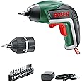 Bosch Home and Garden Avvitatore a batteria IXO (5a generazione, integrata da 3,6 V, attacco mandrino, 10 punte, caricabatter