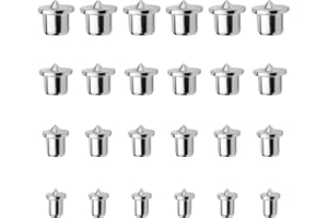 Perno Centro Trapano, JANDH 24 Pezzi Perni Tasselli, Perno Di Centraggio Pins, Quattro Dimensioni, per Strumenti di Perforazione per la Lavorazione del Legno, Adatti per Montare Armadi