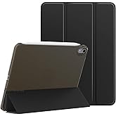 M.TK moveteck Huawei Matepad Se 11' inch 2024 Case Smart Smart Smart Sleep Mode Stand with Transparent Tablet Cover on the Back, Black, Single
