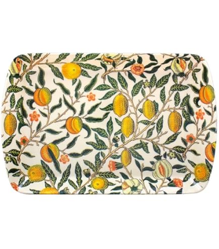 Bandeja Pequeña Con Dedos Verdes De La Colección Leonardo - Para Servir Comida, Té O Aperitivos. Plástico Duradero, Fácil De Limpiar