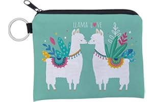 FAVORTALK Purses for Women Small Mini Coin Pouch with Zipper Cartoon Printing Change Pouch for Women Girls Boho Coin Purse for Change Key ID Card Credit Card,3011