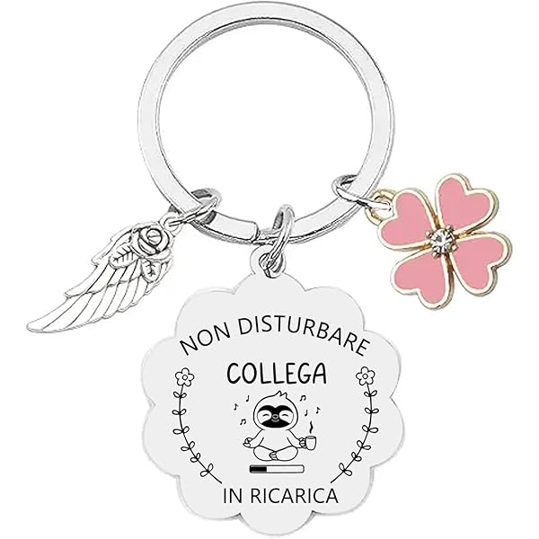 Portachiavi A Cuore 'Pensionata Migliore Del Mondo' - Regalo Per Compleanno, Pensione O Natale - Foto 3