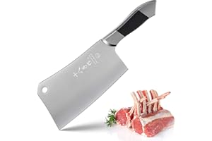 SHI BA ZI ZUO Coltello per mannaia per ossa in acciaio inossidabile resistente per tagliare le ossa in casa