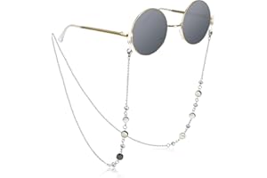 Hifot Łańcuszek do okularów damskich, sznurek do okularów z biżuterią, okulary przeciwsłoneczne do okularów przeciwsłonecznych okulary do czytania