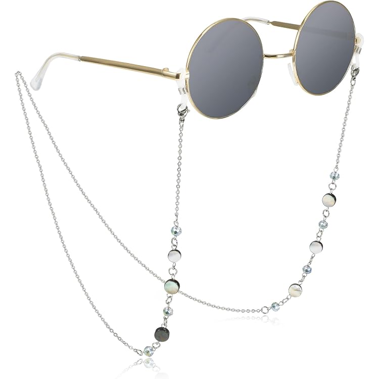 Chaîne Pour Lunettes - Collier Corde Réglable Avec Pendentif - Style Bohème Rétro - Pour Femmes - Accessoire Lunettes De Soleil, Masque