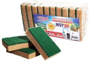 TITTEX MVF30 Spugna ABRASIVA Professionale 10 PZ