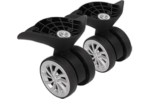 ‎ALOMEJOR Alomejor Ersatz-Kofferrollen aus Nylon, Leichte Rollen f¨¹r Reisekoffer