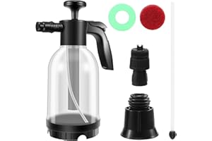 Tagtight Schaumsprüher Auto für Autowäsche, 2 Liter Drucksprüher Pumpsprüh Flasche mit Düse, Garten Schaumsprüher, Sprühflasche Cleaning für Autowäsche, Gartenarbeit, Haustierpflege