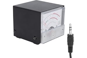 ASTIBYM SWR/Power Tester, Strumento portatile di Misurazione SWR/Misuratore di Potenza Full Scale Nero per CB Radio Antenna