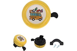 AzureRay Timbre Bicicletas Infantil -Timbre de Bicicleta para Niñas-Timbre de Bicicleta Scooter-Sonido Fuerte-Accesorios para Bicicleta-Timbre Bici Chico Chica para Bocina Bicicleta Infantil