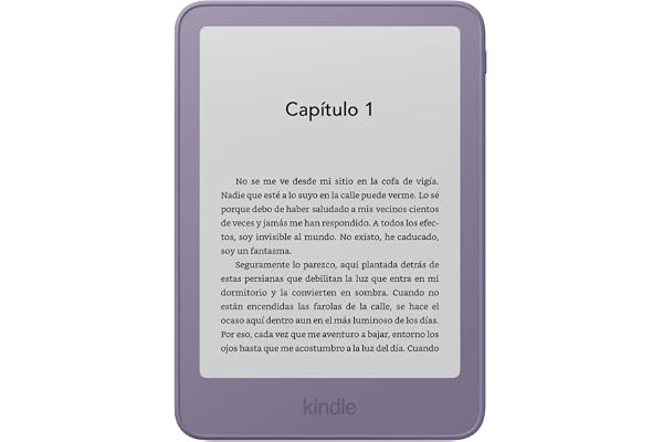 Amazon Kindle (última generación): ahora más fino, ligero y rápido, con pantalla de 6" | 16 GB | Sin publicidad | Morado Ube