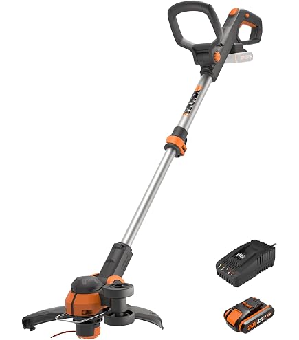 Débroussailleuse Électrique 21V Sans Fil 800W – 2 Batteries 4.0Ah + 3 Lames – Coupe 20 Cm Puissante Et Légère