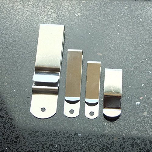 25 PCS Gürtelclip leder Craft 4 Spring Holster Haken Schnalle Universal, 90mm X 22mm