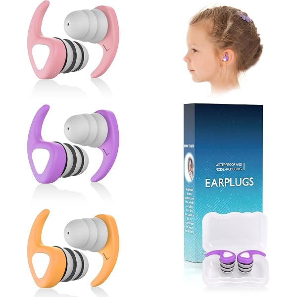 Bouchons D'Oreille Enfants - Étanches, Réutilisables Pour Natation Et Sports Nautiques
