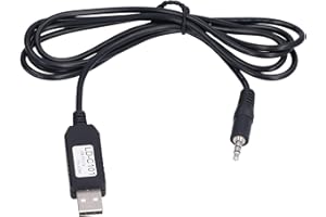 Eujgoov Cavo USB CI-V ICOM, Cavo CI-V Serie ICOM Cavo di Controllo CI-V CAT Cavo Radio a Onde Corte