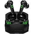 Black Shark Wireless Earbuds with 0.035s Ultra-low Latency, Dual Environmental Noise Cancelling Microphones, Bluetooth headphones Gaming Earbuds with Bluetooth 5.3, IPX5 Waterproof, 28h Listening Time