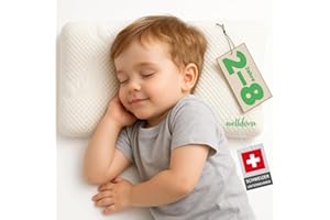 ‎WELLDORA Welldora Kinderkissen Memory Foam 30x50 cm – ergonomisches Kopfkissen für Kinder (2–8+ Jahre), mitwachsend, atmungsaktiver 3D-Tencel-Bezug, Oeko-TEX® Zertifiziert, sicher, waschbar & kuschelig weich