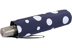 Knirps Taschenschirm Slim Duomatic Dots - Navy