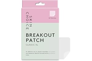 ‎SKIN CHOICE SKIN CHOICE Plastry na pryszcze XXL – Mighty Spot Patches (10 sztuk), plastry hydrokoloidowe na ciało, kropki na trądzik, wegańskie i wolne od okrucieństwa (Bardzo duży (opakowanie 10 sztuk))