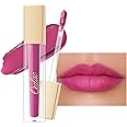 Oulac Matte Liquid Lipstick for Women, Rose Pink Highly Pigmented Creamy Matte Lip Gloss,Rich Colour Formula with Vitamin E & Rose Oil, Waterproof, Long Lasting,Vegan (M10)
