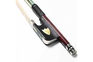 Vingobow artigianale materiale di legno Pernmabuco Vliola fiocco per livello avanzato. Nasetto in ebano ad alta densità, Great stringa strumento parte fretta. Art No. 430 M