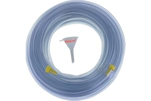 KAYSER 857503 Niveau à bulle avec bouchons et entonnoir Longueur 30 m