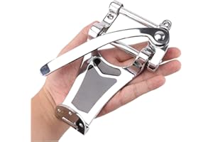 Alnicov, Ponte tremolo/vibrato per chitarra jazz, per ponte e cordiera, B7, per chitarra archtop, LP, ETC, Bigsby, ES355, Epiphone