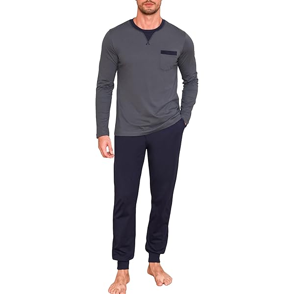 Pigiama Termico Uomo Invernale FERRUCCI COMFORT Pigiama Tutone