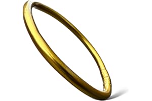 Yvelise Bracelet femme bouddhiste - Jonc MAT EFFET METAL - Sans Mantra porte bonheur [Promo flash - Stock limité]