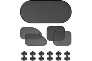 SLshiBo Sonnenschutz Auto Baby mit UV Schutz, Sonnenschutz Autofenster Innen mit 8 Saugnäpfen, Faltbare Autoscheiben Sonnenschutz Heckscheibe Kinder, Universeller Auto Sonnenblende für Baby Kinder