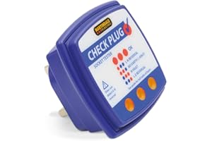 Martindale CP501 Classic Check Plug 240V Socket Tester, Blue