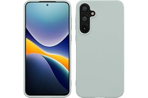 kwmobile Funda para Samsung Galaxy A55 5G Carcasa - Ultrafina de TPU y Silicona con Bordes elevados anticaídas - Menta Cool