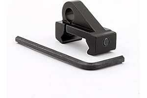 Deror QD Sling Swivel Schwalbenschwanzringe Sling, Tactics Aluminium Rifle Sling Hook Mount Swivel Befestigung an Picatinny Rail 20mm